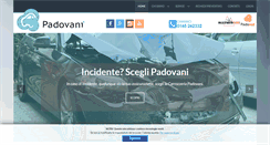 Desktop Screenshot of carrozzeriapadovani.com